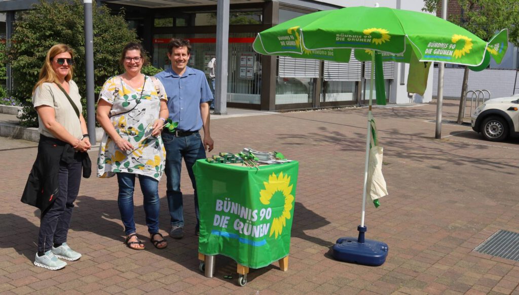 Infostand der Grünen