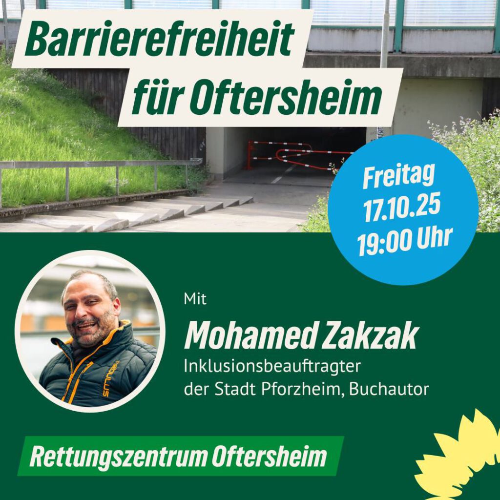 Sharepic mit den Daten der Einladung